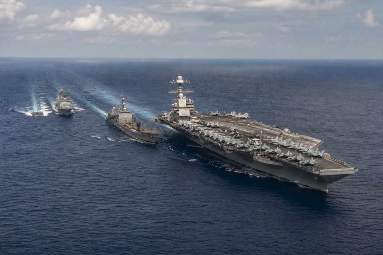 Maritime power depends on replenishment, maintenance and crews that can sustain a long deployment.