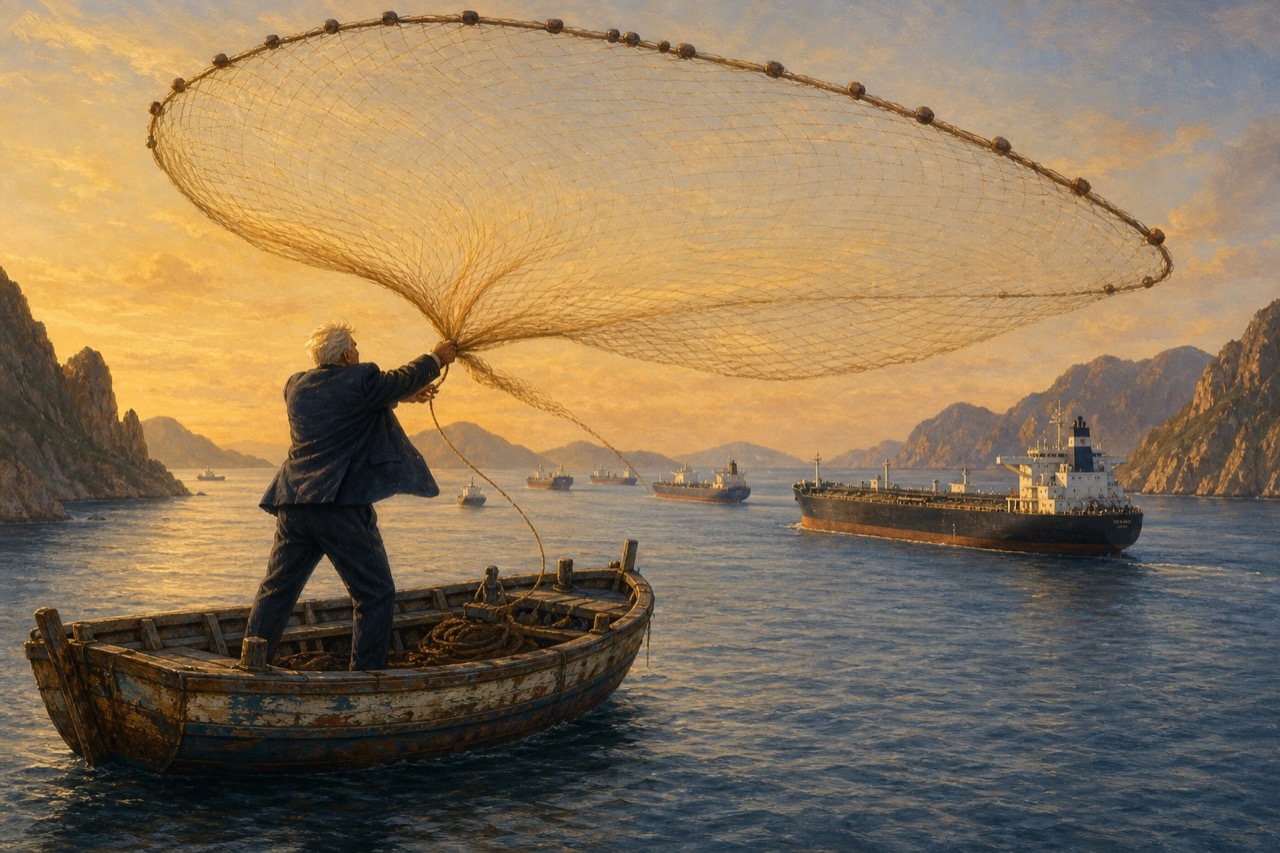 A satirical net cannot capture a sea lane whose value comes from remaining open to the world.